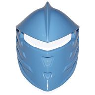 Деталь LEGO Large Figure Visor, Jayko, Средне-голубой