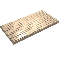 Деталь LEGO Кирпичик 12 x 24, Светлый телесный
