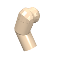 Деталь LEGO Minifig Arm Right, Светлый телесный