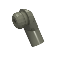 Деталь LEGO Minifig Arm Left, Темно-серый
