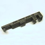 Деталь LEGO Vehicle, Trailer Base 4 x 24 x 3 1/3, Темно-серый