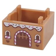 Container Box 2 x 2 x 1 Reinforced Bottom with print