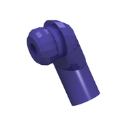 Деталь LEGO Minifig Arm Left, Темно-фиолетовый