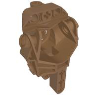 Деталь LEGO Bionicle Toa Metru Torso, Темный телесный