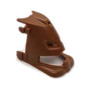 Деталь LEGO Bionicle Mask from Canister Lid (Piraka Avak) - Set 8904, Темный телесный