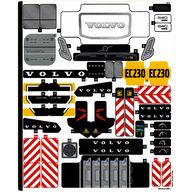 Деталь LEGO Лист наклеек для набора 42175-1, Цвет не указан/любой