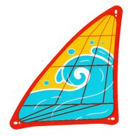 Деталь LEGO Foil Sheet for Set 42664-1 - Large Sail, Цвет не указан/любой