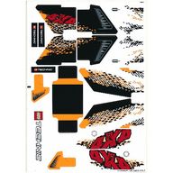 Деталь LEGO Sticker sheet for set 9398 (10772/6006511), Цвет не указан/любой