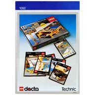 Деталь LEGO Set 1092 Activity Booklet - Parts Tray Organizer Card, Цвет не указан/любой