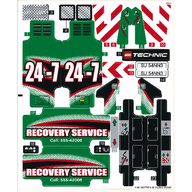 Деталь LEGO Sticker sheet for set 42008 (14261/6037767), Цвет не указан/любой