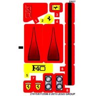 Деталь LEGO Sticker Sheet for Set 10248 - 21016/6112603, Цвет не указан/любой