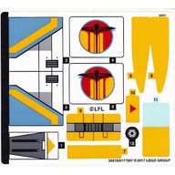 Деталь LEGO Sticker Sheet for set 75170-1   (30818/6177657), Цвет не указан/любой