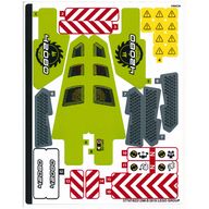 Деталь LEGO Sticker sheet for set 42080-1 (37747/6221296), Цвет не указан/любой