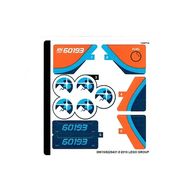 Деталь LEGO Sticker Sheet for Set 60193-1  (38615/6226431), Цвет не указан/любой