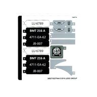 Деталь LEGO Sticker Sheet for Set 10262-1  (38827/6227644), Цвет не указан/любой