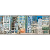 Деталь LEGO Paper, Cardboard Backdrop for Set 1349 (Destroyed City), Цвет не указан/любой