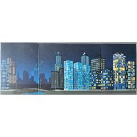 Деталь LEGO Paper, Cardboard Backdrop for Set 1349 (Nighttime City), Цвет не указан/любой