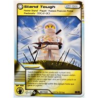 Деталь LEGO Ninjago Masters of Spinjitzu Deck #1 Game Card 60 - Stand Tough - International Version, Цвет не указан/любой