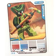 Деталь LEGO Ninjago Masters of Spinjitzu Deck #2 Game Card 12 - Spitta - North American Version, Цвет не указан/любой