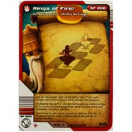 Деталь LEGO Ninjago Masters of Spinjitzu Deck #2 Game Card 35 - Rings of Fire! - North American Version, Цвет не указан/любой