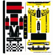 Деталь LEGO Sticker Sheet for Set 75893-1 (49146/6255869), Цвет не указан/любой