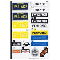 Деталь LEGO Sticker sheet for set 10265-1 (49557/6258203), Цвет не указан/любой