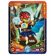 Деталь LEGO Legends of Chima Deck #1 Game Card #1 [Laval], Цвет не указан/любой