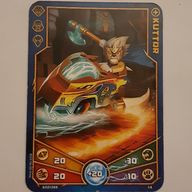 Деталь LEGO Legends of Chima Deck #1 Game Card #14 - [Kuttor], Цвет не указан/любой