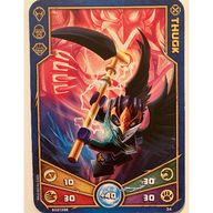Деталь LEGO Legends of Chima Deck #1 Game Card #34 - [Thugk], Цвет не указан/любой