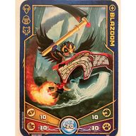 Деталь LEGO Legends of Chima Deck #1 Game Card #37 - [Blazoom], Цвет не указан/любой
