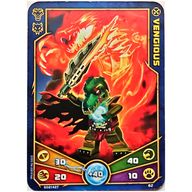 Деталь LEGO Legends of Chima Deck #1 Game Card #62 [Vengious], Цвет не указан/любой
