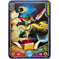 Деталь LEGO Legends of Chima Deck #1 Game Card #68 [Grapt], Цвет не указан/любой