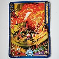Деталь LEGO Legends of Chima Deck #1 Game Card #63 [Grandiorus], Цвет не указан/любой