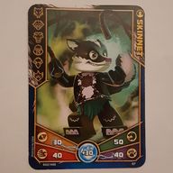 Деталь LEGO Legends of Chima Deck #1 Game Card #97 - [Skinnet], Цвет не указан/любой