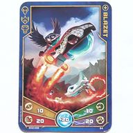 Деталь LEGO Legends of Chima Deck #1 Game Card #94 [Blazet], Цвет не указан/любой