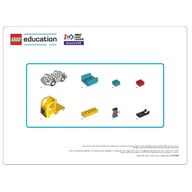 Деталь LEGO CARGO CONNECT Discover Build Card A, Цвет не указан/любой