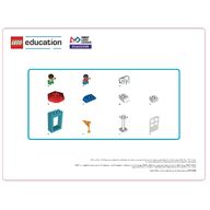 Деталь LEGO CARGO CONNECT Discover Build Card B, Цвет не указан/любой