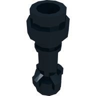 Деталь LEGO Minifig Lightsaber Hilt with Bottom Ring, Цвет не указан/любой