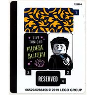 Деталь LEGO Sticker Sheet for Set 21319-1 - (66529/6288456), Цвет не указан/любой