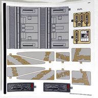 Деталь LEGO Лист наклеек для набора 75292-1, Цвет не указан/любой