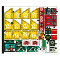 Деталь LEGO Лист наклеек для набора 80023-1, Цвет не указан/любой