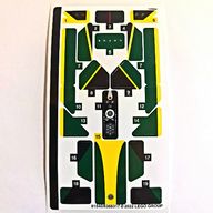 Деталь LEGO Лист наклеек для набора 76907-1, Цвет не указан/любой