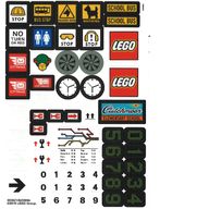 Деталь LEGO LEGO Part 853921: Sticker Sheet for Set 853921-1 - Sheet 4 (853921/6255894), Цвет не указан/любой