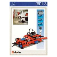 Деталь LEGO Set 9701 Activity Booklet 3 - Car Testing Station, Цвет не указан/любой