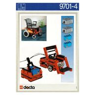 Деталь LEGO Set 9701 Activity Booklet 4 - Joystick Controlled Wheelchair, Цвет не указан/любой