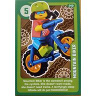 Деталь LEGO Trading Card, Create the World Living Amazingly - Mountain Biker, Цвет не указан/любой