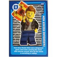Деталь LEGO Trading Card, Create the World Living Amazingly - Fairground Rocker Mum, Цвет не указан/любой
