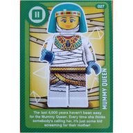 Деталь LEGO Trading Card, Create the World Living Amazingly - Mummy Queen, Цвет не указан/любой