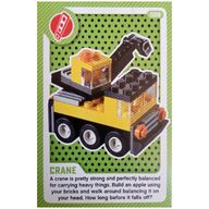 Деталь LEGO Trading Card, Create the World Living Amazingly - Crane, Цвет не указан/любой