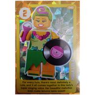 Деталь LEGO Trading Card, Create the World Living Amazingly - Hula Lula (Foil), Цвет не указан/любой